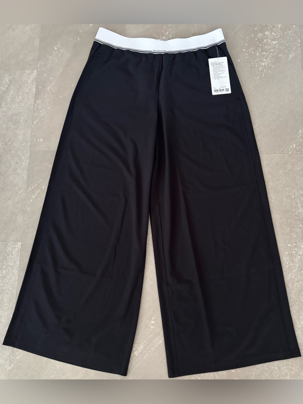 Lululemon Swift Wide-Leg Pant * Logo Waistband Size XL